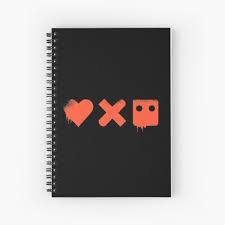 The shortest love, death & robots episode is when the yogurt took over. Love Death And Robots Symbols Spiral Notebook By Xdeluxe Redbubble