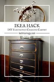 Ikea dream decor fall home decor ikea rast painted drawers guest room office ikea hack ikea dresser ikea robin. Ikea Hack Diy Electronics Charging Cabinet Techmomogy
