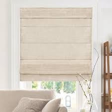How to make roman curtain: Amazon Com Chicology Cordless Roman Shades Modern Fabric Cascade Window Blind Treatment 23 W X 64 H Belgian Flax Privacy Light Filtering Rmbf2364 Home Kitchen