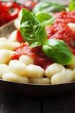 What does gnocchi go well with?
