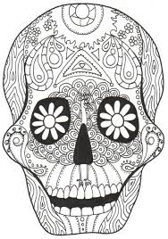 1 and 2 are dia de muertos in mexico, a colorful festive occasion. Get This Dia De Los Muertos Coloring Pages Free Printable Jcaj12