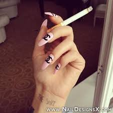 See more ideas about nails, acrylic nails, cute nails. Chanel Stiletto Nails New Expression Nails