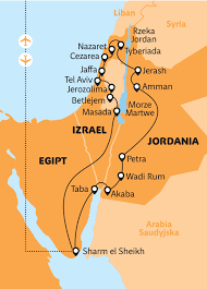 Na sjeveru graniči s libanonom, . Egipt Jordania Izrael Bliskowschodni Tercet Izrael Jordania Egipt Wycieczki Objazdowe Z R Pl