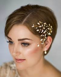 Short layered fine hair if perky, flirty hairstyles are your speed, this haircut stops just at the ears and is filled with layers, creating movement and flippy texture. 48 Trendiest Short Wedding Hairstyle Ideas Wedding Forward