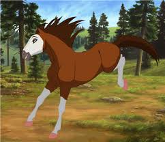 Clary I Am Rains Lost Filly And Spirit Isn T The Father I Am Very Happy To Be In This Herd And I Am Looking Fo Spirit The Horse Horse Drawings Horse