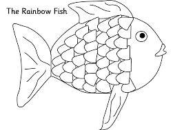 Fish Coloring Page 2020 Printable Rainbow Fish Template Rainbow Fish Coloring Page Rainbow Fish Book
