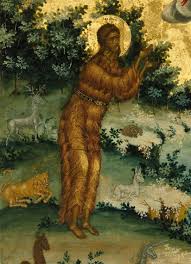 He dressed in camel skin. John The Baptist Icons And Their Interpretation