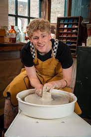The Great Pottery Throw Down contestant Henry Moore, from Bury St Edmunds,  wins praise from the judges