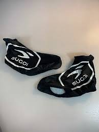 Used Sugoi Shoe Covers Size Xl Black Red Road Tt Triathlon