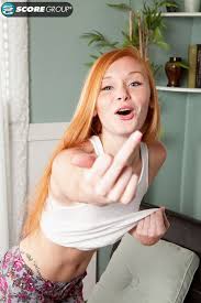 Sexy redhead teen babe Alex Tanner stripping totally naked - Pichunter
