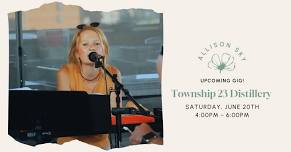 Allison Sky at Township 23 Distillery