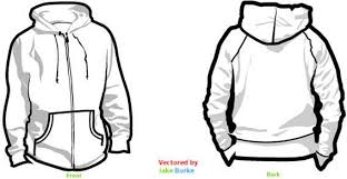 Hoodie Templates Free Vector Hoodie Vector Hoodie Template Hoodie Clipart