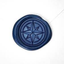 Wax Seal Compass Wax Seals Wax Stamp Wax Seal Stamp