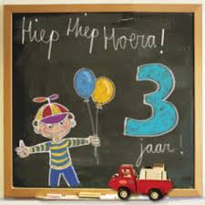 Verjaardagswensen 3 Jaar 3 Jaar Gefeliciteerd Teksten