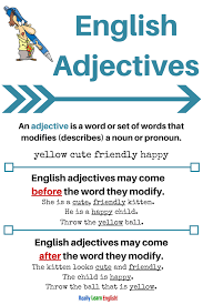 Adjectives Lesson Plans Adjective Lesson Plans Adjectives Lesson English Adjectives