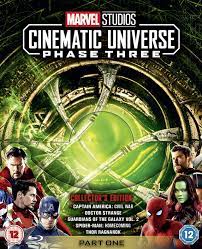 Il comprend 23 films, et en comptera 29 fin 2021. Marvel Studios Cinematic Universe Phase Three Part One Blu Ray Box Set Free Shipping Over 20 Hmv Store