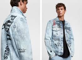 Men S Jackets New Collection Online Zara India Mens Jackets Casual Mens Jackets Printed Denim Jacket