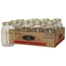 Regular Mouth 1l Glass Jars