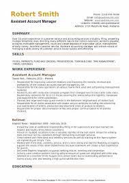Everyone wants in on property management jobs. Assistant Account Manager Resume Samples Qwikresume