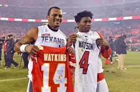 He was just doing deshaun watson things — scoring touchdowns, making incredible throws, and they came out with the victory, jackson said leading up to their first nfl matchup. Deshaun Watson Thinks Nfl S Ban On Jersey Swaps Is Silly