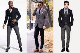 In fact, both jacket and pants can be the same colour, provided the shades are from a summer favourite to a winter one. 7 Suit Separates Combinations For Men Suits Com Au Mens Suit Colors Suit Separates Wardrobe Color Guide