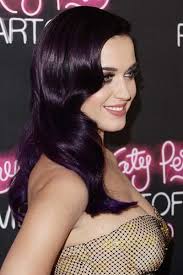 Love This Almost Black Purple Katy Is Such A Babe Dark Purple Hair Hair Color Purple Dark Purple Hair Color