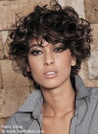 Cabello Corto Rizado Veraniego en el 2013