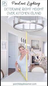 Demystifying Kitchen Island Pendant Light Size And Height Video Video Kitchen Island Lighting Pendant Island Pendant Lights Lights Over Kitchen Island