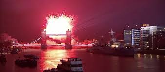 London new year's eve fireworks. Hms Belfast Illuminated By The London 2021 Fireworks Display 2258 X 999 Warshipporn