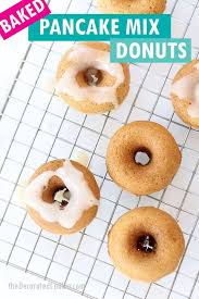 Homemade pancake mix is super easy to make, and you can keep it tucked away in your fridge until you're ready for some of the most scrumptious making pancakes from scratch at 5:30 pm is more my speed. Pancake Mix Donuts In The Babycakes Donut Maker Easy Breakfast Idea