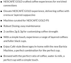 Nescafe dolce gusto coffee machine. Nescafe Barista New Version Coffee Machine Last Stock With Promotion Price Coffee Machine Nestcoffe Shopee Malaysia