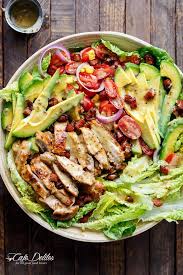 Honey Mustard Chicken Avocado Bacon Salad Http Cafedelites Com Best Salad Recipes Healthy Chicken Recipes Chicken Avocado Bacon