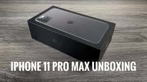 Iphone 11 Pro Max Space Grey Unboxing Setup Youtube