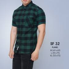 Kaito lilac signature uv++420 pc technology. Kemeja Flanel Pendek Pria Cowok Motif Kotak Kotak Hijau Kombinasi Hitam Murah Casual Premium Bagus Shopee Indonesia