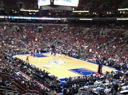 wells fargo center section cc117 home of philadelphia