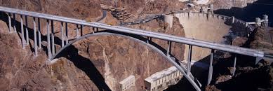 It is the shortest rout from phoenix to las vegas. Pat Tillman Mike O Callaghan Memorial Bridge