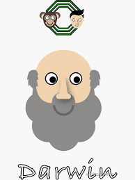 Charles Darwin" Sticker for Sale by mysticalscience