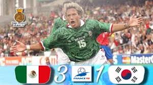 La anterior remite al torneo de francia'98, en el estadio. Mexico 3 1 Corea Del Sur Mundial Francia 1998 Resumen Y Cronica Hd Tv Azteca 720p Mlsmx Youtube