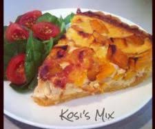 Pumpkin Feta Caramelised Onion Polenta Crust Tart Recipe Cheddarwurst Recipe Pinapple Recipes Thermomix Recipes