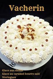 Le Vacherin De Paques De Vacherin Vacherin Glace Glace Caramel Beurre Sale