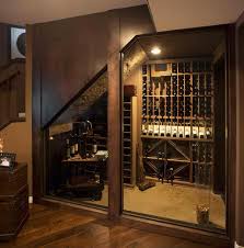 A wine rack offers the perfect place to store your wine and, as shown on hometalk, they come in many different variations for you to make yours while some people will buy wine only as they drink them, it's always a good idea to have a few bottles on hand, because who knows when you may need them. 15 Space Savvy Under Stairs Wine Cellar Ideas Home Design Lover