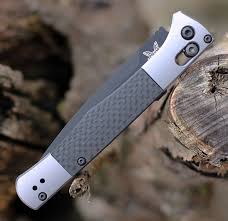 Benchmade 4170BK Auto Fact 3.65" DLC Stiletto CF Handle | Knifeworks