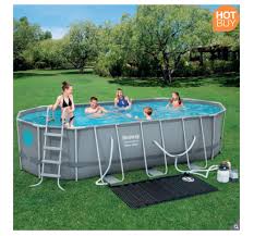 Bestway 18 X 9 Ft Steel Oval Frame Pool Sand Filter Pump Solar Powered Pool New Ebay Deko Weihnachten Adventskranz Deko Weihnachten Deko