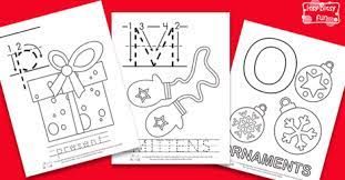 Coloring also allows children to develop fine motor skills. Christmas Alphabet Coloring Pages Itsybitsyfun Com