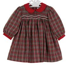 Petit Ami Red Plaid Christmas Dress Red Plaid Christmas Dress For Baby Girls Matching Brot Red Christmas Dress Baby Christmas Outfit Baby Girl Christmas Outfit