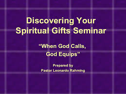 As you take the test, enter a response (number from 1 to 10 indicating how well the Discovering Your Spiritual Gifts