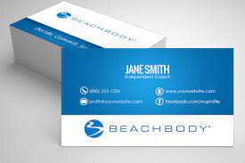 Remember, you're using social media to actively prospect and reach out to people directly. Pin On Beachbody Business Cards