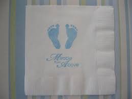 50 Baby Feet Paper Napkins Baby Boy By Impressionswithin On Etsy 17 00 Baby Boy Decorations Baby Boy Baptism Baptism Party Boy