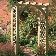 More than 13 wooden garden arch at pleasant prices up to 25 usd fast and free worldwide shipping! Forest Ultima Wooden Garden Pergola Arch 6 X4 B M