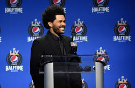 On super bowl sunday, the weeknd ran through many of his signature hits in a set that made a case for him the weeknd performs during the pepsi super bowl lv halftime show at raymond james. Q6lxyyb Bipznm